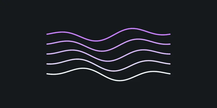 Wave Line, an After Effects expression, rendered in After Effects